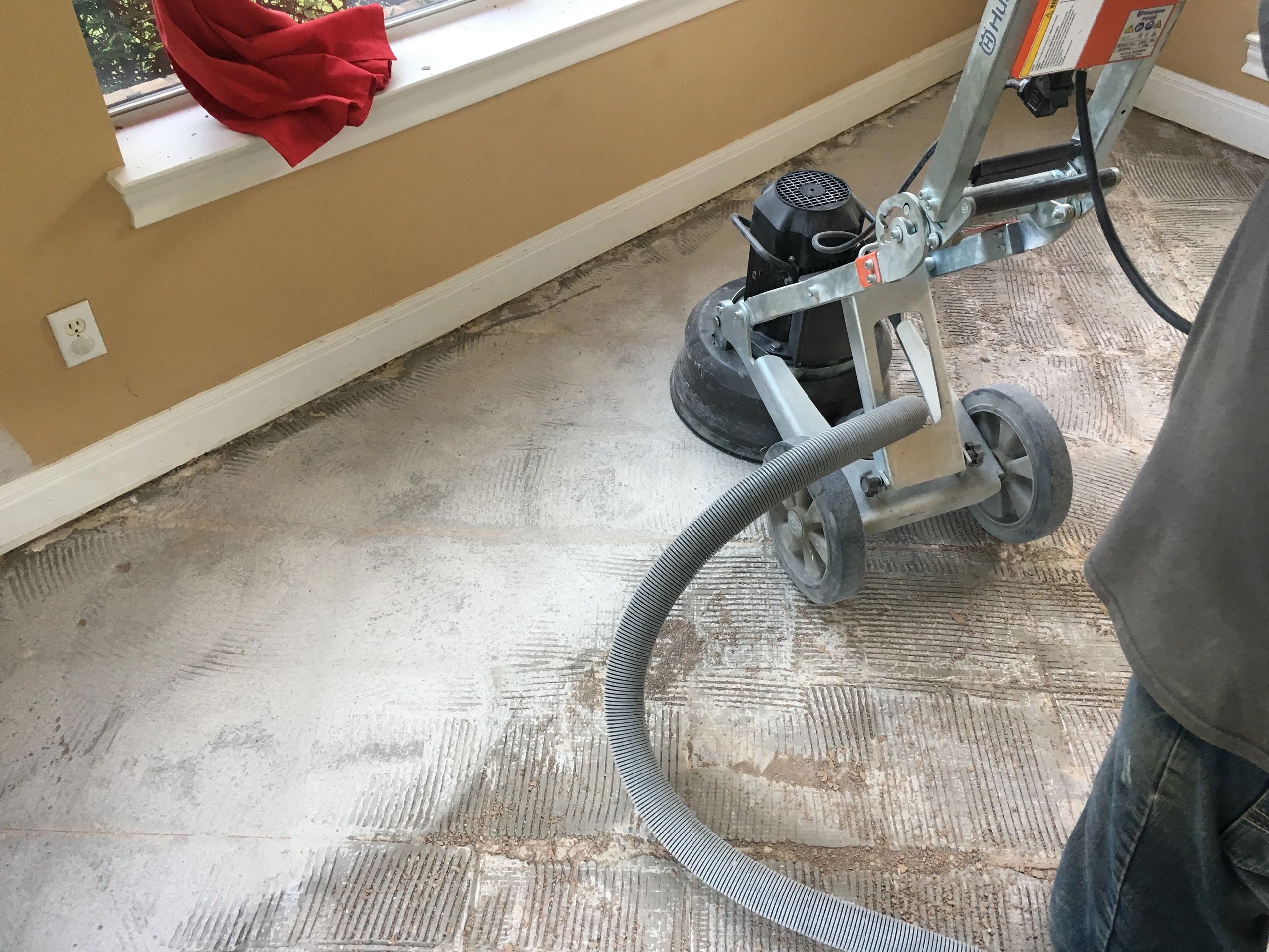 Dustless Floor Removal